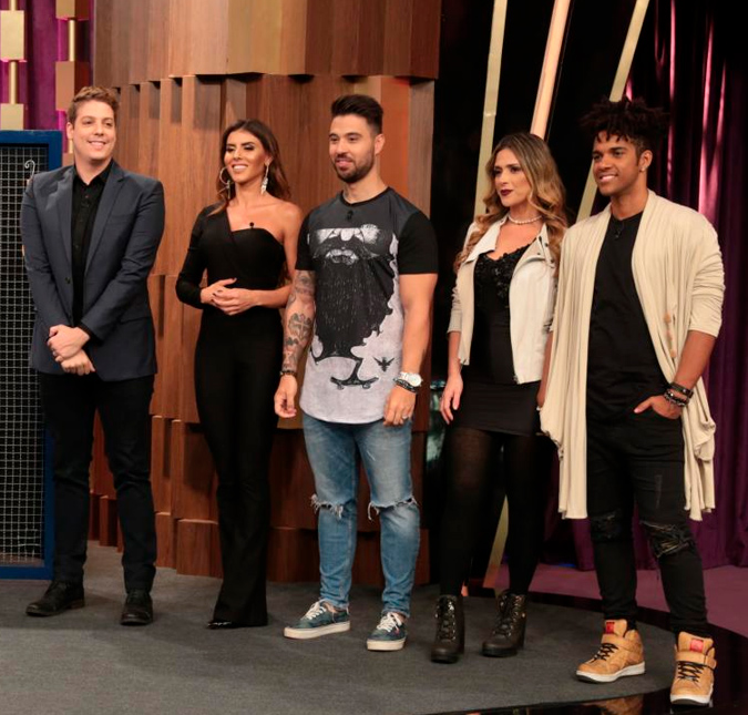Nadja e Thais Bianca, do <i>Power Couple</i>, discutem no <i>Programa do Porchat</i>
