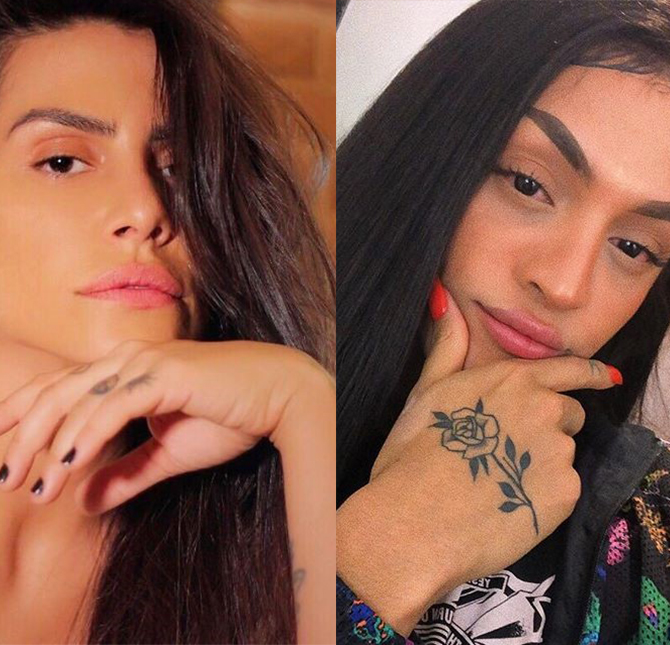 Pabllo Vittar choca com novos cabelos e é comparada com Cleo Pires, veja!