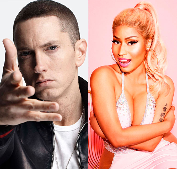 Eminem fala sobre Nicki Minaj em show - enquanto ela marca o primeiro encontro dos dois
