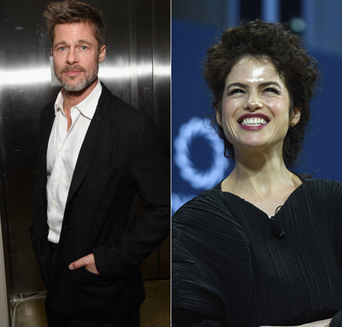 Brad Pitt estaria pensando em apresentar nova namorada para os filhos, diz <i>site</i>