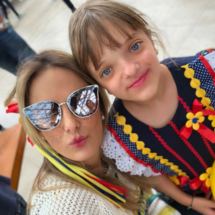 Ticiane Pinheiro diverte a <i>internet</i> ao mostrar a filha dançando Anitta, confira!