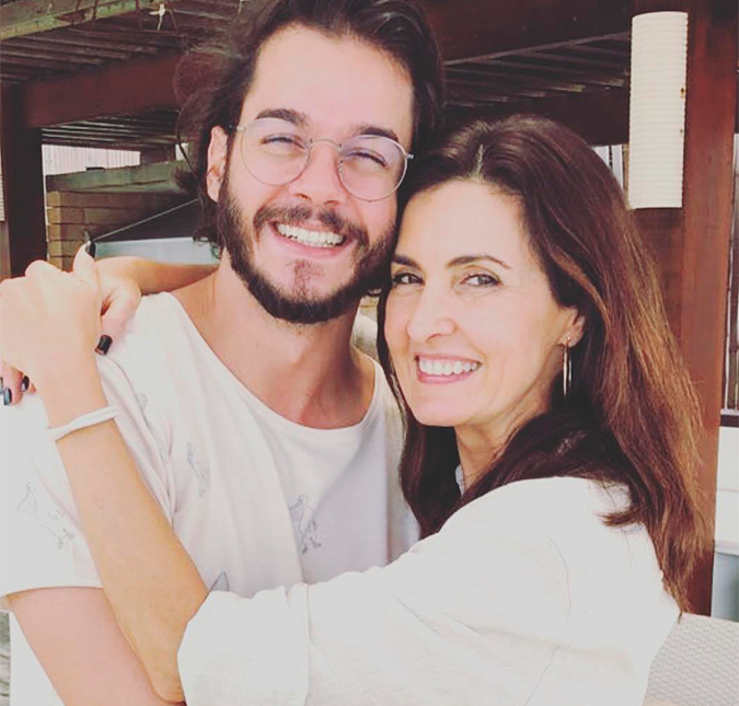 Fátima Bernardes revela que primeiro beijo com Túlio Gadêlha foi no cinema!