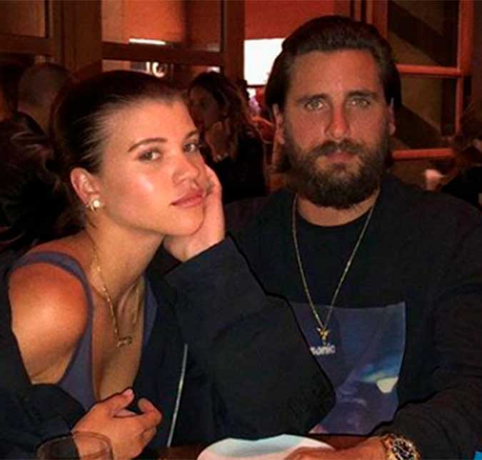 Pai de Sofia Richie deu ultimato para modelo terminar namoro com Scott Disick