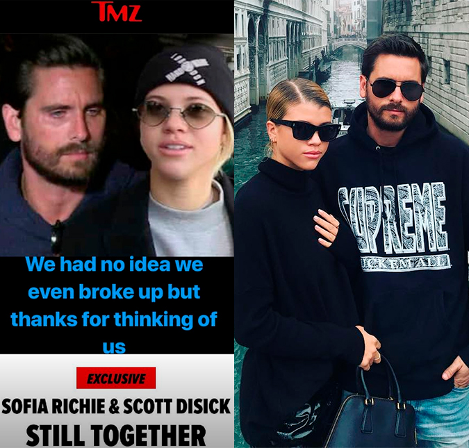 Scott Disick fala pela primeira vez sobre rumores de separação com Sofia Richie!