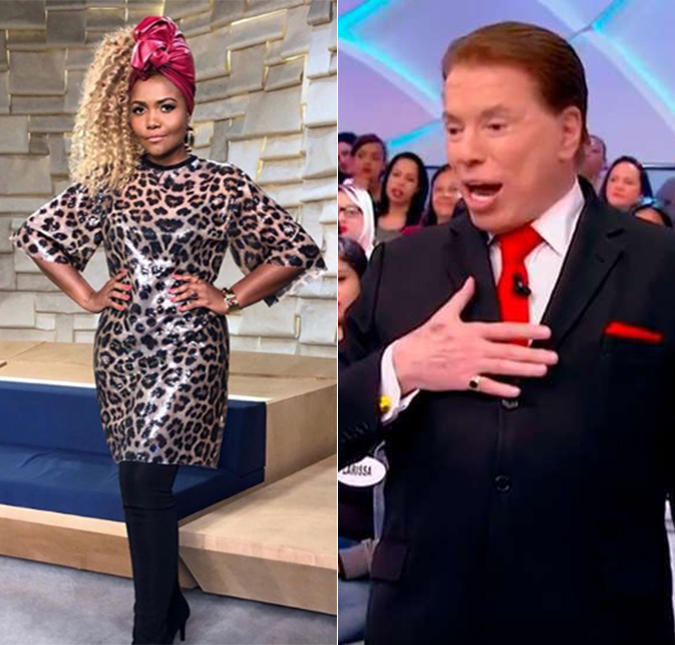 Gaby Amarantos sofre ataques racistas após falar de Silvio Santos
