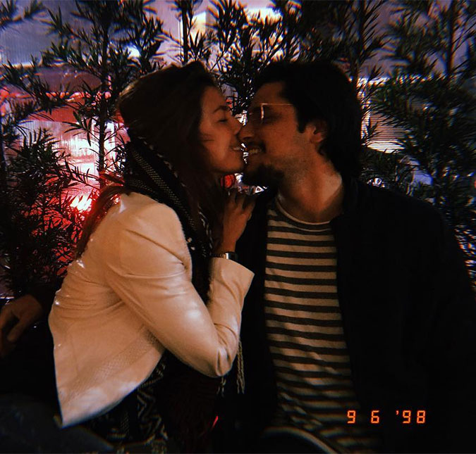 Bruno Gissoni e Yanna Lavigne posam apaixonados, confira o clique!
