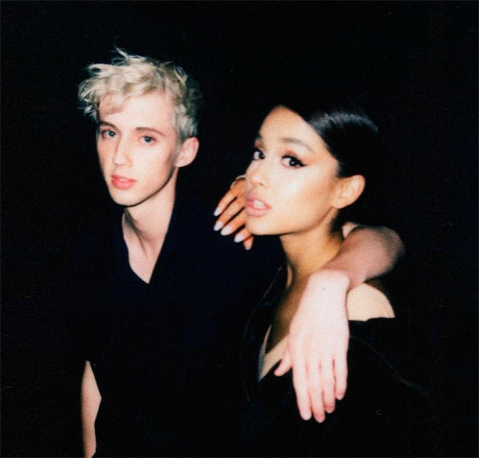Ariana Grande faz participação em nova música de Troye Sivan; ouça <I>Dance To This</I>!
