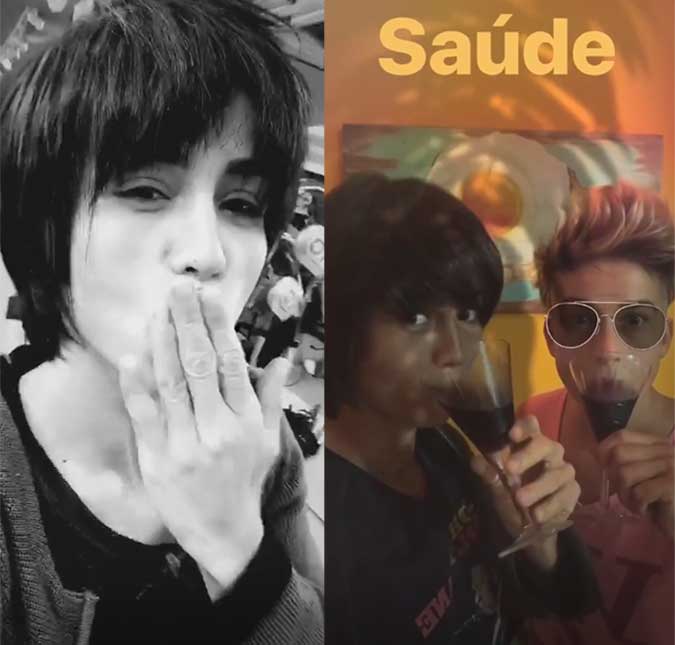 Após assumirem namoro, Nanda Costa e Lan Lahn fazem música contra preconceito: <i>Não é comum, mas é normal</i>