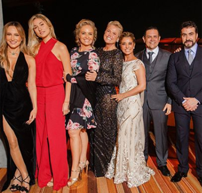 Xuxa e Angélica cantam juntas em bodas de amigos, confira!
