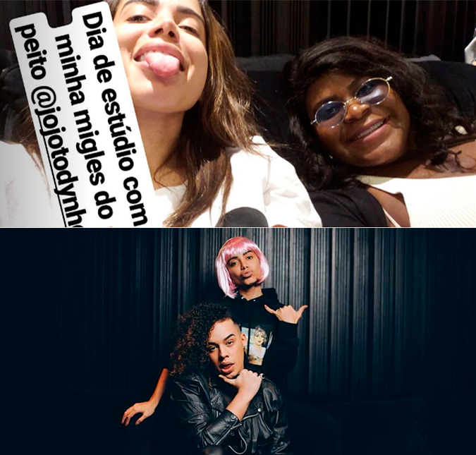 Anitta regrava <i>Show das Poderosas</i> com Gloria Groove e prepara surpresa com Jojo Todynho