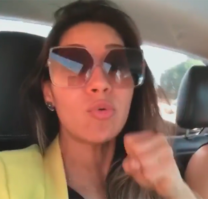 Grávida, Mayra Cardi revela: <I>Tenho pavor que peguem na minha barriga</i>