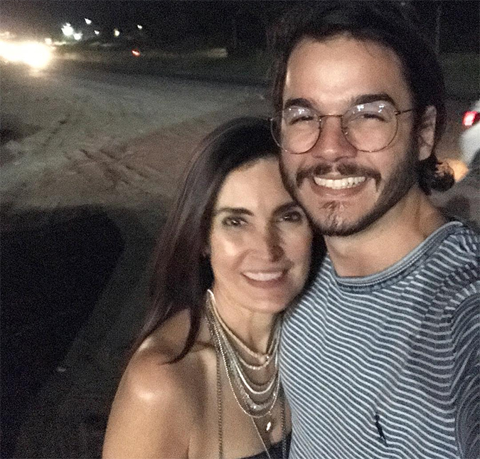 Fátima Bernardes e Túlio Gadêlha cantam música romântica, veja!