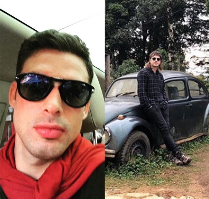 Cauã Reymond e Caio Paduan aparecem com novo visual, confira!
