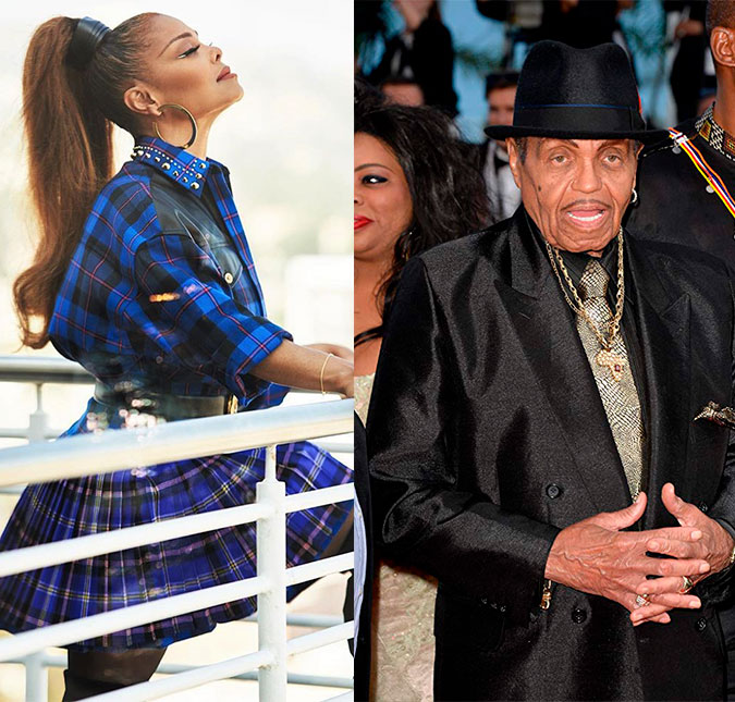 Janet Jackson homenageia seu pai, Joe Jackson, que está lutando pela vida