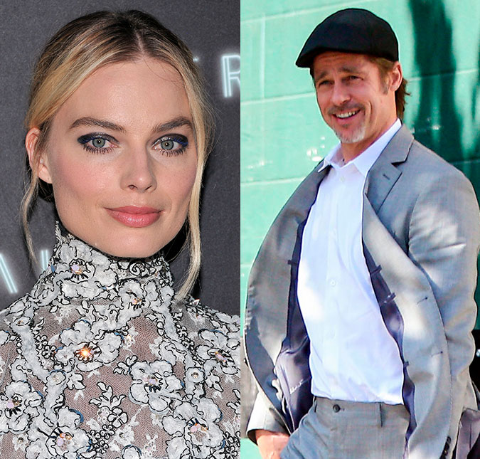 Margot Robbie e Brad Pitt estariam cada vez mais próximos, o que preocuparia marido da atriz