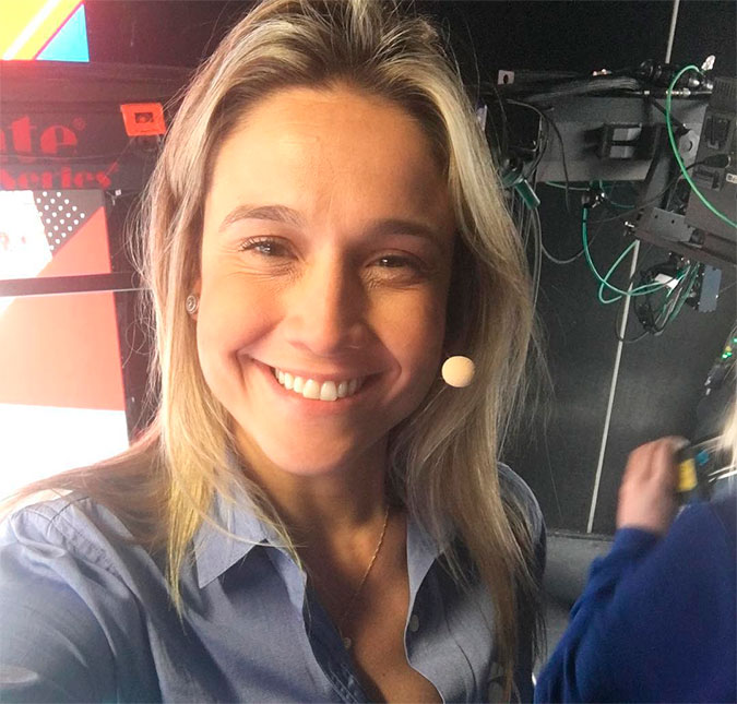 Fernanda Gentil faz pedido para a chefe na Rússia: <I>Acho que mereço ganhar uns 150 mil</i>