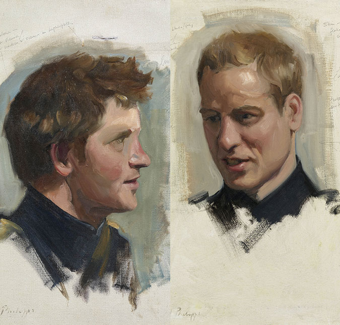 Príncipe Charles escolhe retratos de seus filhos para exposição que celebra seu aniversário