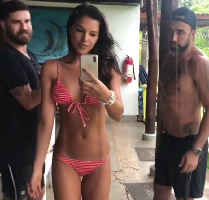 Mariana Rios dança de biquíni e divide seguidores: <i>Cuidado pra não perder o limite da magreza</i>