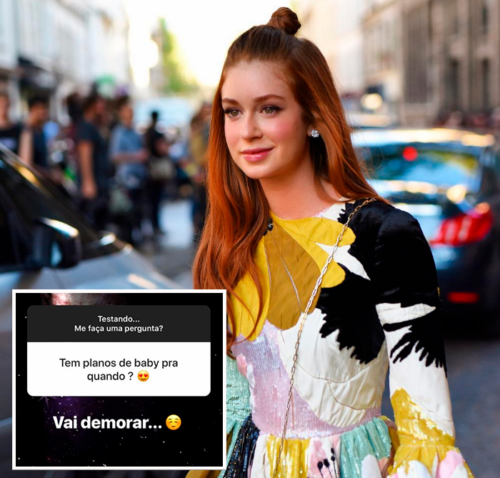 Marina Ruy Barbosa fala sobre planos de engravidar: <i>Vai demorar</i>