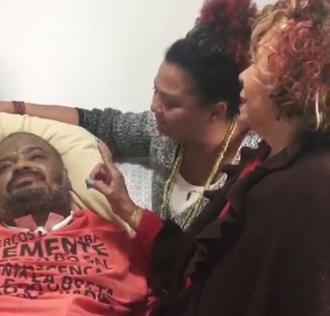 Alcione visita Arlindo Cruz que está se recuperando após AVC: <i>Cantar para ele e ver sua recuperação de perto</i>