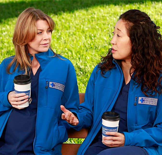 Ellen Pompeo, de <i>Grey's Anatomy</i>, vibra com indicação de Sandra Oh ao <i>Emmy</i> de melhor atriz!