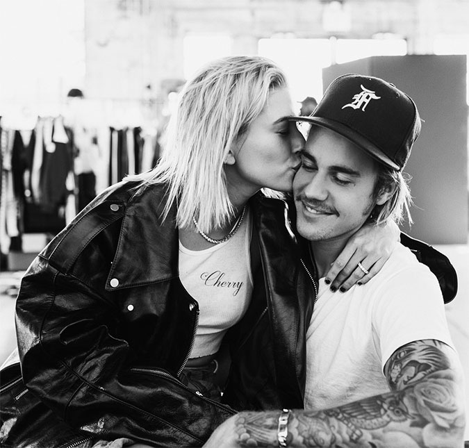 Justin Bieber dá relógio de diamantes de 540 mil reais para Hailey Baldwin
