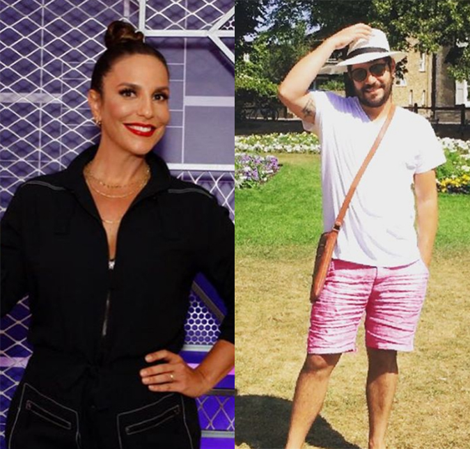 Ivete Sangalo comenta em foto de Evaristo Costa: <i>Coisa mais linda!</i>