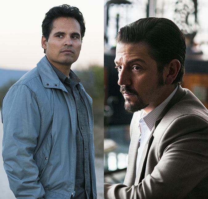 Veja as primeiras imagens de Michael Peña e Diego Luna na quarta temporada de <i>Narcos</i>!