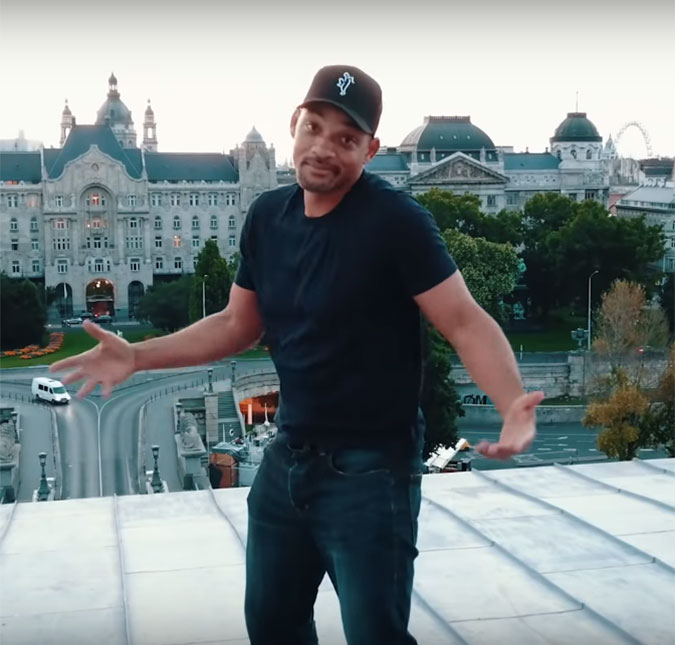 Nas alturas, Will Smith faz o mais novo desafio da <i>internet</i> baseado em música de Drake, assista e entenda!