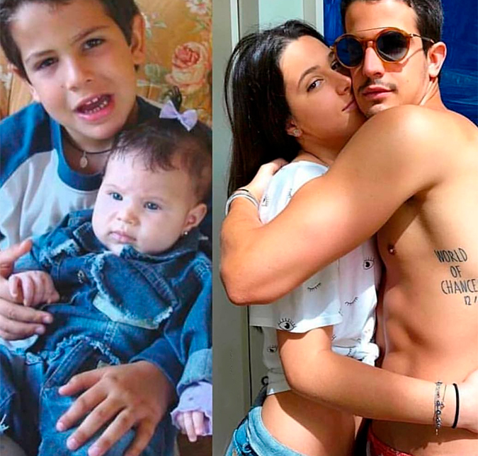 Claudia Raia mostra antes e depois dos filhos Enzo e Sophia