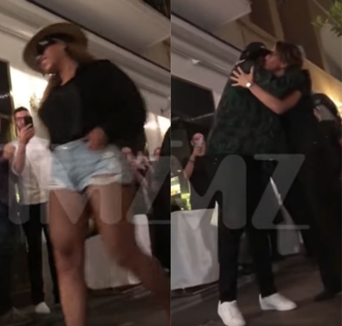 Beyoncé e Jay-Z são ovacionados ao deixarem restaurante na Itália, confira o vídeo!