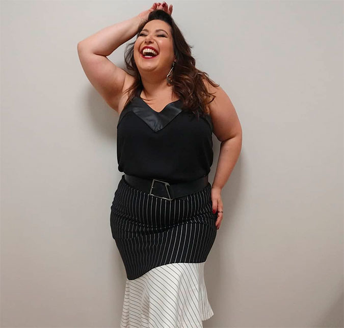 Mariana Xavier desmistifica questão da obesidade e diz: <I>- Não sou uma gorda sedentária</I>