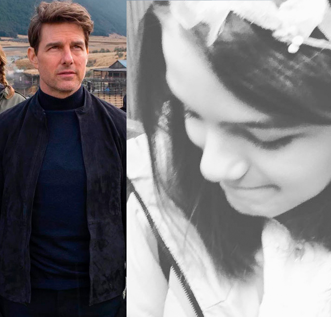Suri implorou em mensagens e cartas para que o pai Tom Cruise a visitasse, diz <i>site</i>