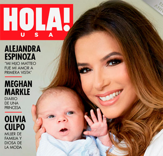 Eva Longoria mostra rostinho de seu filho pela primeira vez!