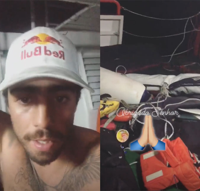 Pedro Scooby, marido de Luana Piovani, sofre naufrágio na Indonésia: <i>- Foi um susto</i>