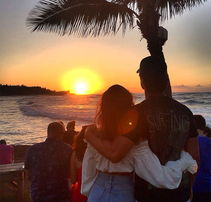 Isis Valverde relembra viagem ao Havaí com o marido: <i>Te amo</i>