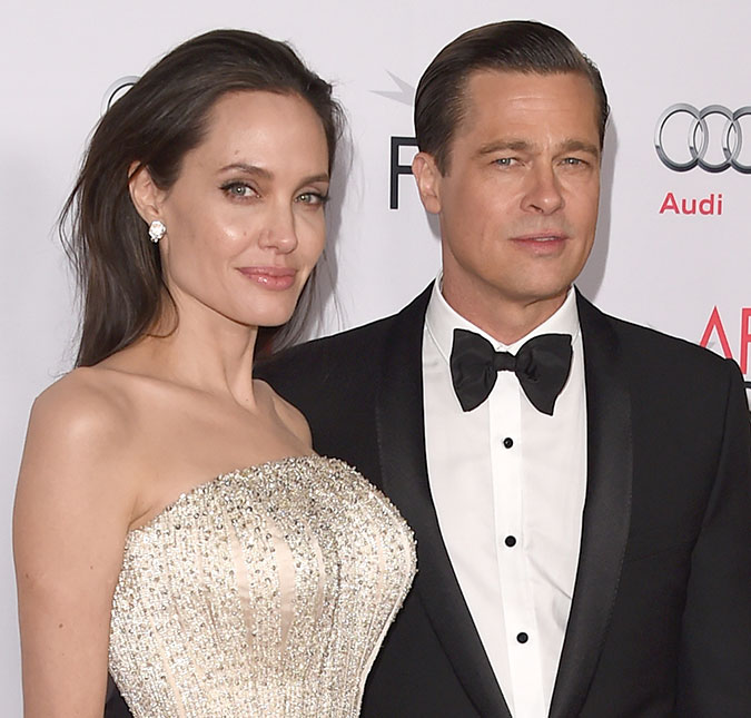 Angelina Jolie diz que Brad Pitt não paga pensão alimentícia aos filhos desde a separação deles