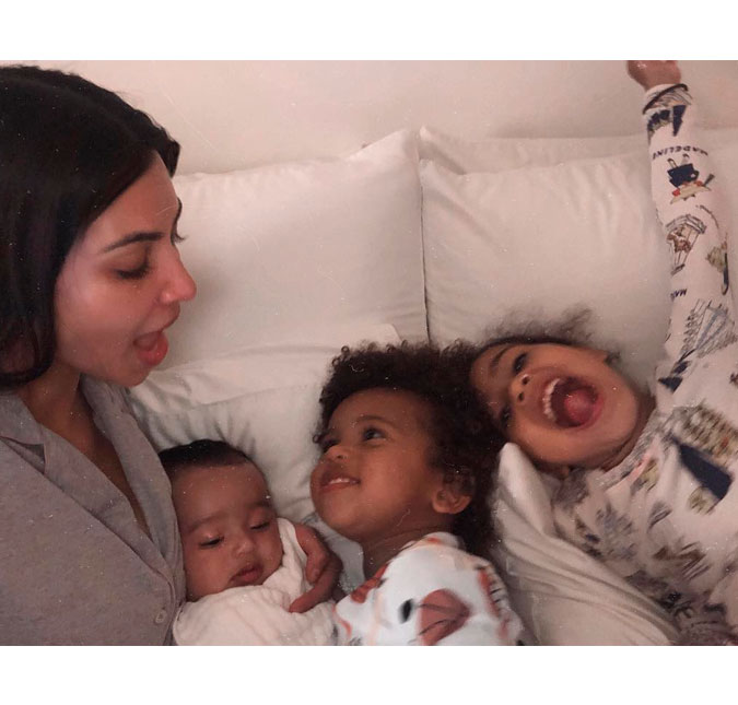Kim Kardashian muda o nome da filha, Chicago: <I>- Não flui pra mim</I>