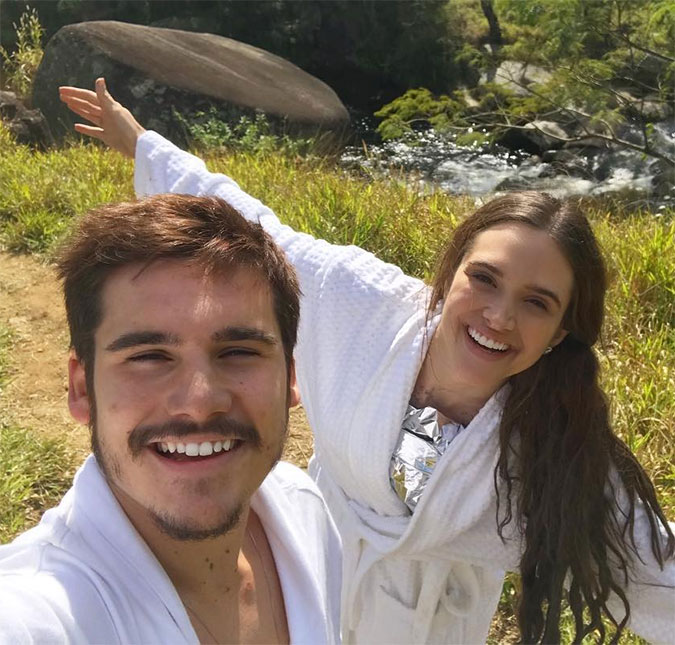 Em meio a rumores de namoro, Juliana Paiva posta a primeira foto ao lado de Nicolas Prattes!