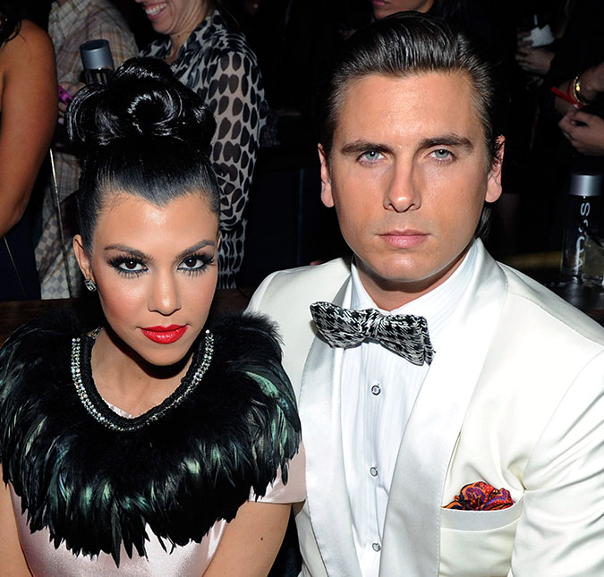 Scott Disick ainda se importa com Kourtney Kardashian e está feliz que ela terminou o namoro, diz <i>site</i>