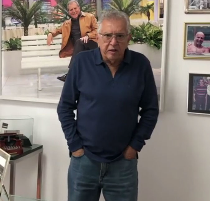 Carlos Alberto de Nóbrega rebate seguidora que criticou a medicação de seu filho após lesão: <i>Inveja</i>