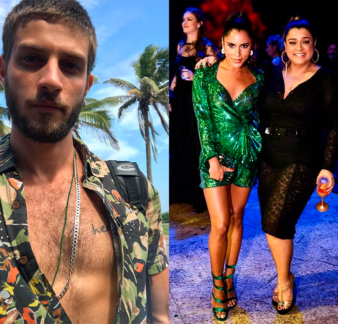 Chay Suede teria ficado com irmã de Preta Gil no aniversário da cantora