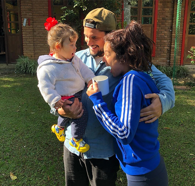 Bruno Gissoni revela que sua filha, Madalena, foi a responsável por reatar o relacionamento com Yanna Lavigne