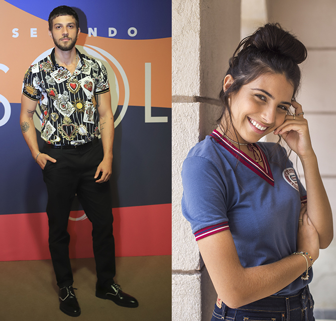 Chay Suede é visto em clima íntimo com atriz de <i>Malhação</i>