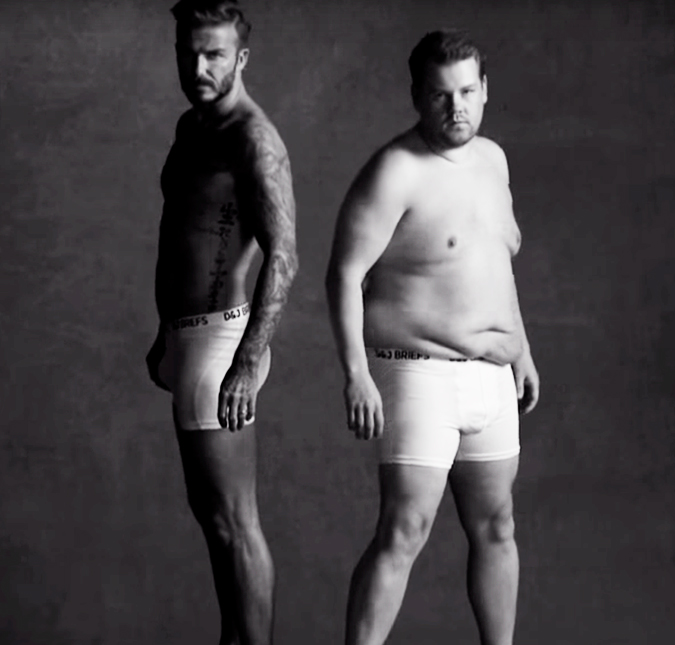 Amigo de David Beckham diz que ele usou meias na cueca em foto para anúncio de roupa íntima