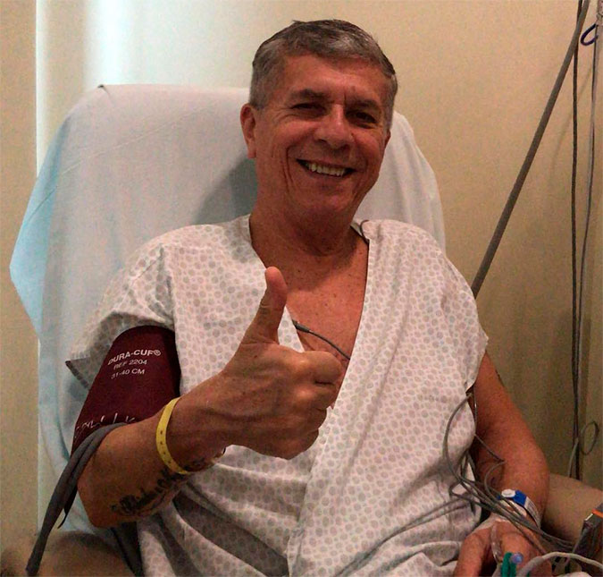 Filho de Kiko, do <I>Roupa Nova</i>, revela que o pai já teve alta do hospital