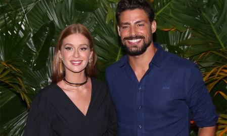 Ao lado de Cauã Reymond em evento de moda, Marina Ruy Barbosa diz que ficou doente após o fim de novela