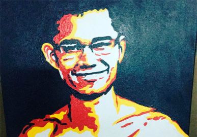 Lulu Santos posta foto de quadro do namorado e recebe declaração: <i>Já é clichê, mas eu te amo</i>