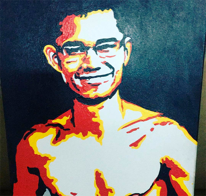 Lulu Santos posta foto de quadro do namorado e recebe declaração: <i>Já é clichê, mas eu te amo</i>