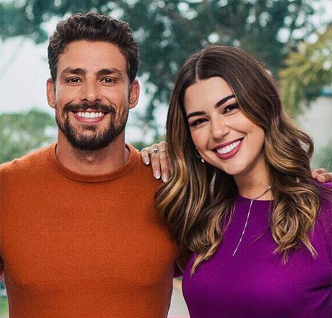 Cauã Reymond fala sobre clima que teria rolado com Vivian no <I>Vídeo Show</I>